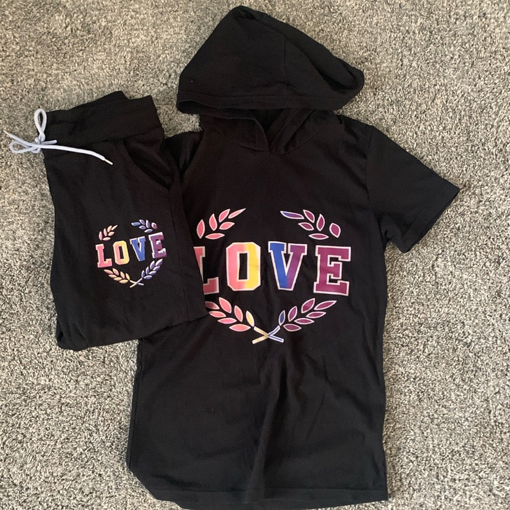 Kids Girls 10 yr old 2 piece matching set